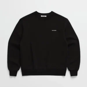 Black Madhappy Classics Fleece Crewneck