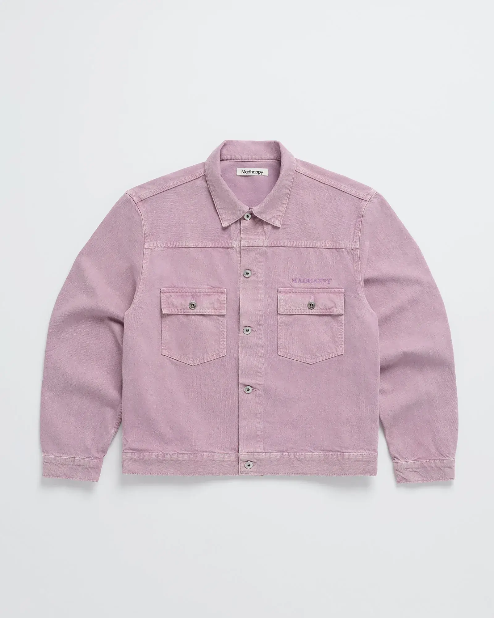 Lilas-Madhappy-Washed-Twill-Trucker-Jacket-Madhappy-Clothing.webp