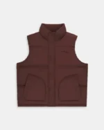 Madhappy Cozy Puffer Dark Brown Vest