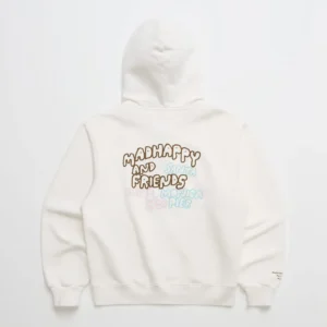 Madhappy & Friends Dolphin Fleece Zip Up Classic Hoodie