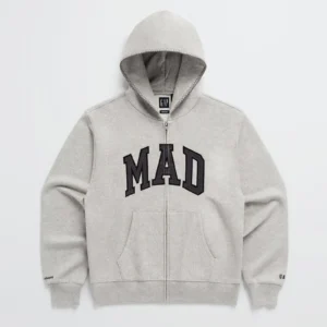 Madhappy & Gap Mad Full Zip Grey Hoodie