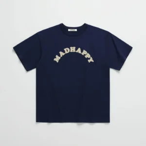 Madhappy Plaid Cooper Heavyweight Black T-Shirt