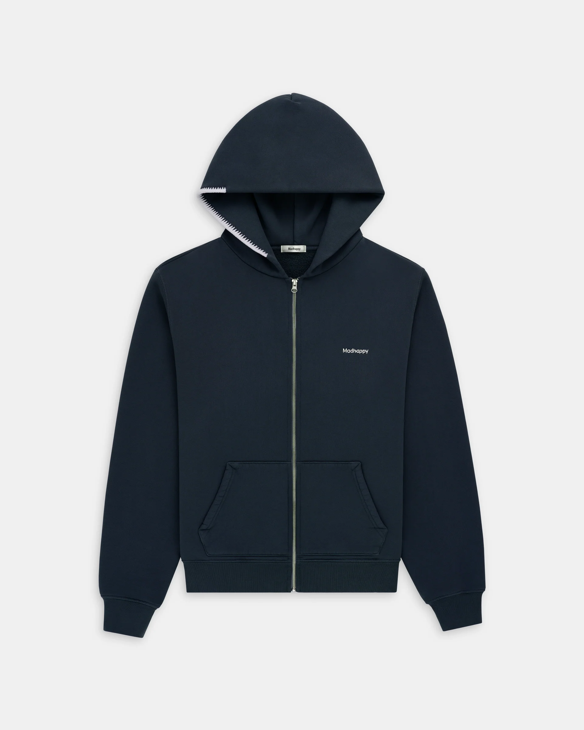Madhappy-Spring-Classics-Zip-Up-Hoodie-Flat-Navy-01.webp